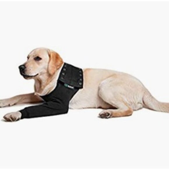 Suitical Recovery Sleeve Dog, Black/Medium - Picture 2 of 8